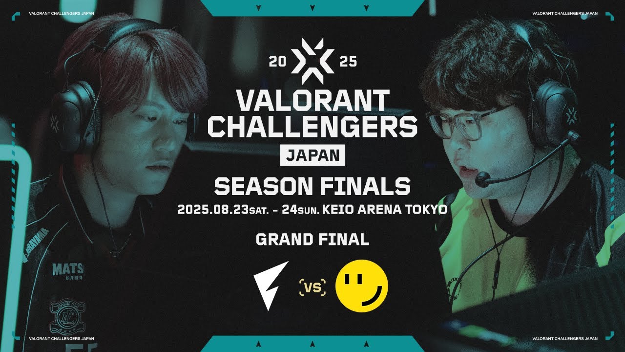 試合結果まとめ】「VALORANT Challengers Japan 2025 Season Finals